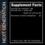 Creatine Monohydrate, (100 Servings, 250g, Unflavored)