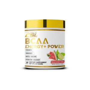 BCAA Energy + Power, 30 Serving (Flavor- Lime Watermelon, Net WT. 255gm)