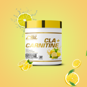CLA + CARNITINE, 30 Serving (Flavor- Lemon, Net WT. 180gm)
