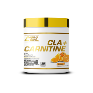 CLA + CARNITINE, 30 Serving (Flavor- Orange, Net WT. 180gm)
